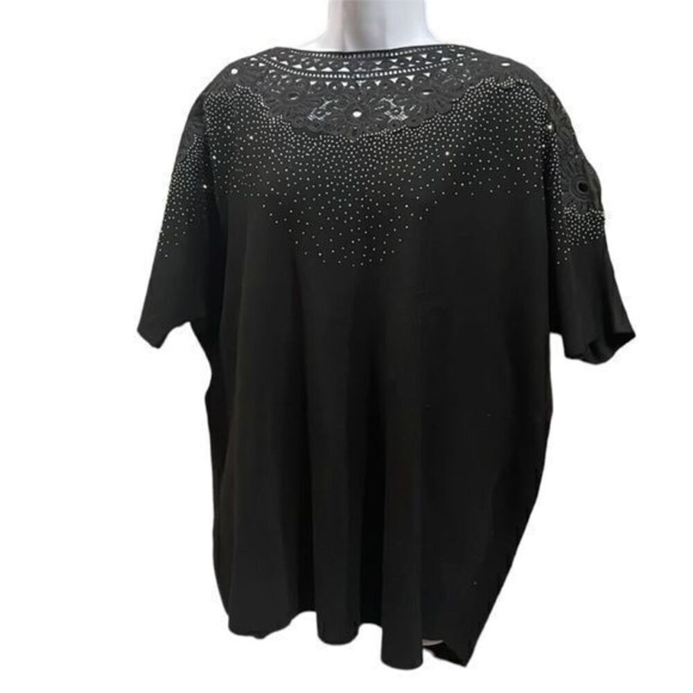 LUNA 1X top black lace